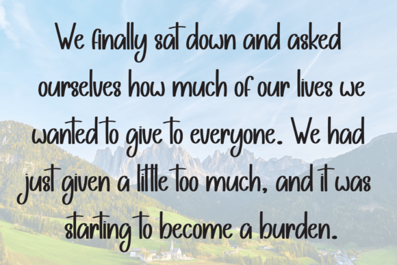 Fancy Handwritten Font PNG with transparent background - Preview 5
