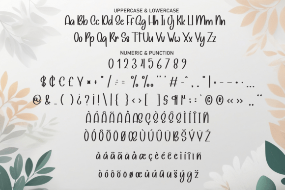 Fancy Handwritten Font PNG with transparent background - Preview 6