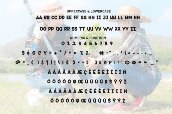 Farmer Holiday Font - Preview 6