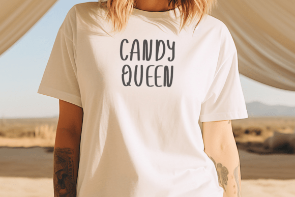 Funny Candy Font PNG with transparent background - Preview 2