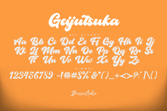 Geijutsuka Font - Preview 5