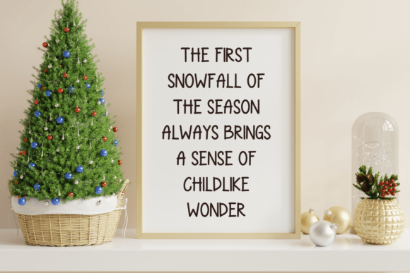 Grinch Snow Font PNG with transparent background - Preview 5
