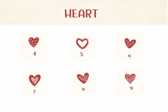 Heart Font - Preview 3
