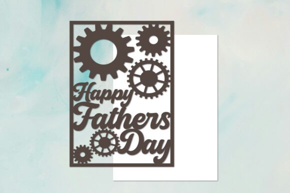 Happy Fathers Day Papercut