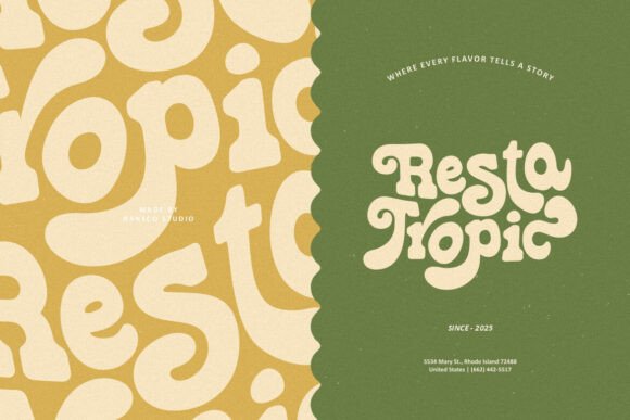 Holiday Mango Font PNG with transparent background - Preview 6