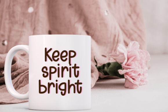 Joyful Spirit Font PNG with transparent background - Preview 5