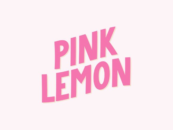 Lemon Sliced Duo Font PNG with transparent background - Preview 1