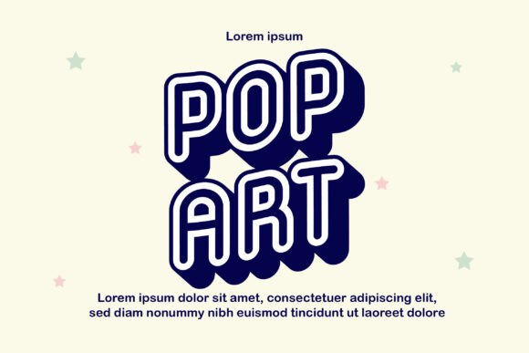 Minimalis Outline Font PNG with transparent background - Preview 1