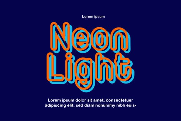Minimalis Outline Font PNG with transparent background - Preview 6