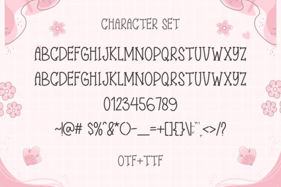 Modern Cheerful Font PNG with transparent background - Preview 2