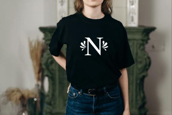 Mystic Monogram Font PNG with transparent background - Preview 2
