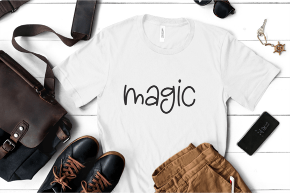 Notes Magic Font PNG with transparent background - Preview 4