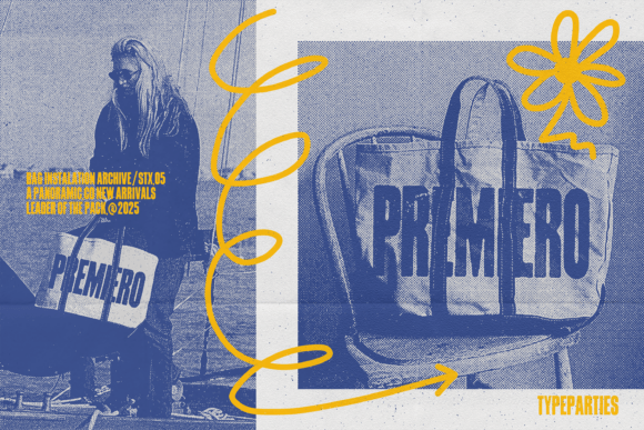 Premiero Font PNG with transparent background - Preview 1