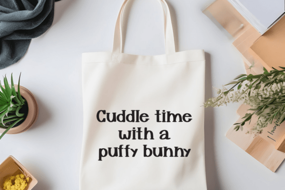 Puffy Bunny Font font preview - 4