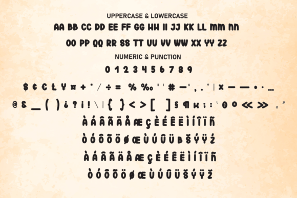 Retro Charm Font PNG with transparent background - Preview 6
