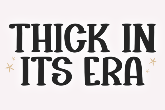 Retro Thick Font PNG with transparent background - Preview 1