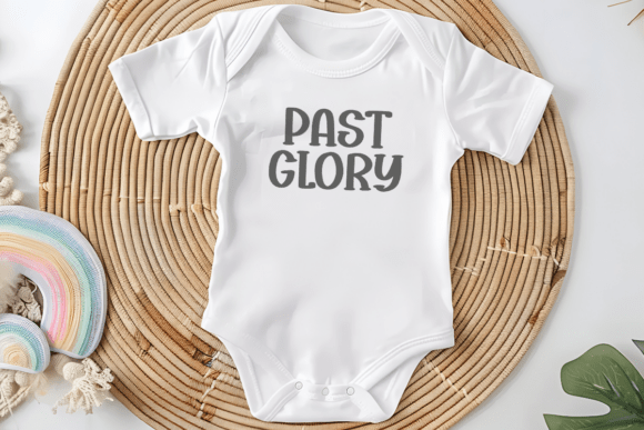 Retro Thick Font PNG with transparent background - Preview 3