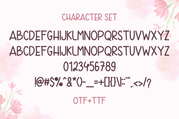 Romance Geometric Font PNG with transparent background - Preview 2