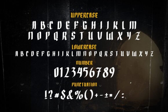 Scrivener Font PNG with transparent background - Preview 1