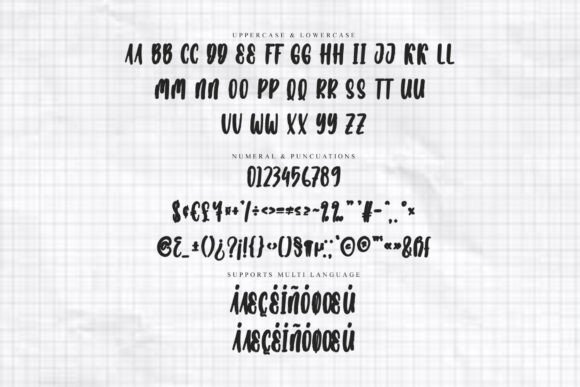 Skinny Handwritten Font PNG with transparent background - Preview 5