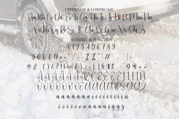 Slicky Font PNG with transparent background - Preview 6