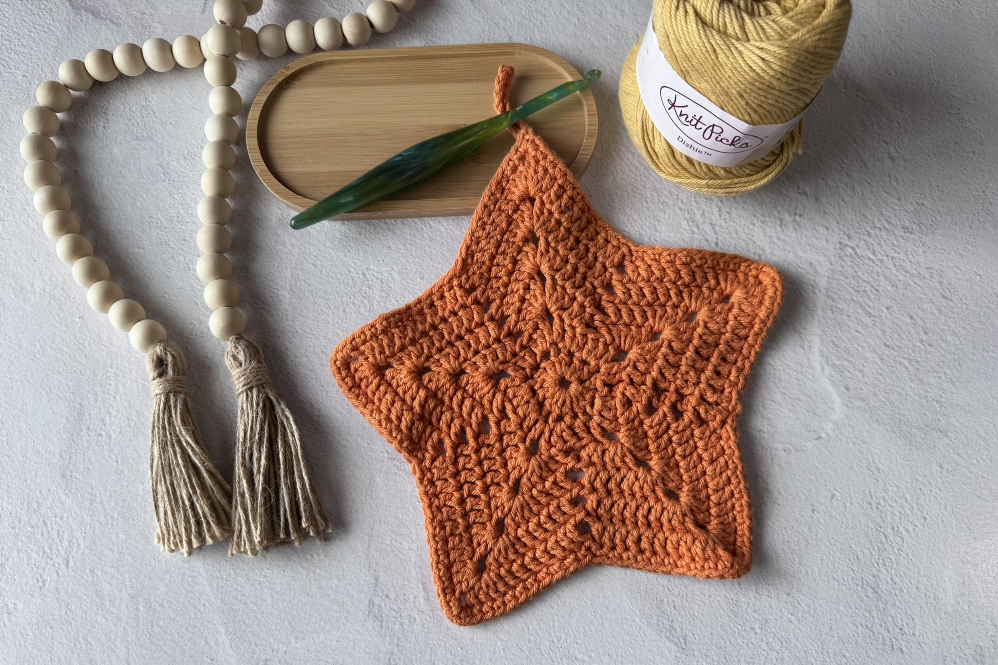 Starfish Washcloth Pattern