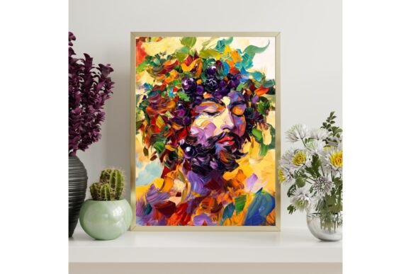 Abstract Dionysus Printable Wall Art