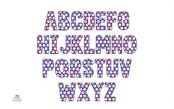 American 4th of July Bundle Font - Preview 5