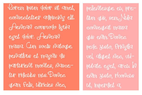 Attendee Font - Preview 4