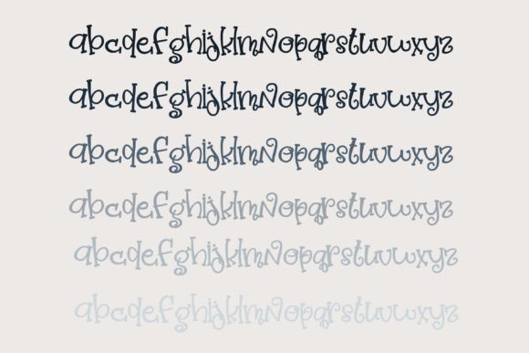 Attendee Font - Preview 5