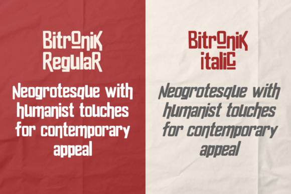 Bitronic Font - Preview 3