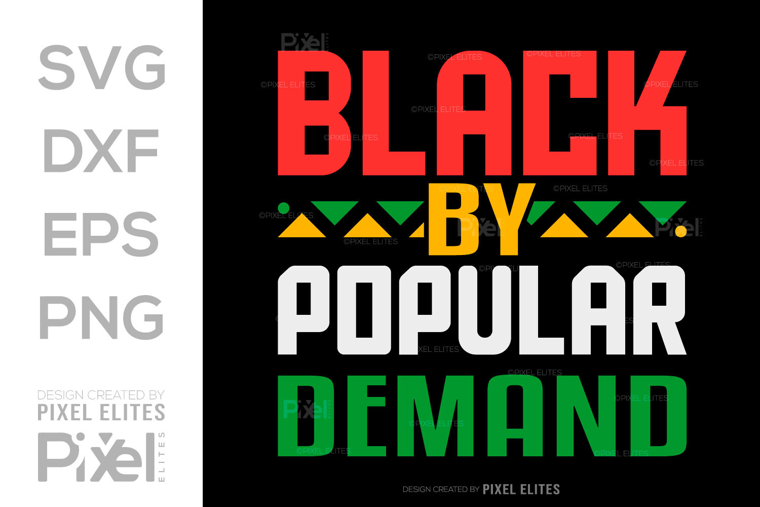 Popular Graphics Svg Black by Popular Demand Svg Black Histor Graphic by Pixel Elites ...