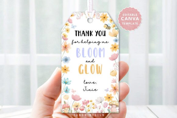 Bloom and Glow Teacher Appreciation Tags
