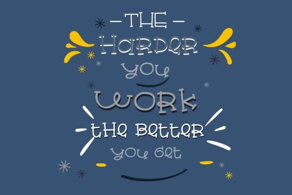 Bread and Cheese Font - Preview 1