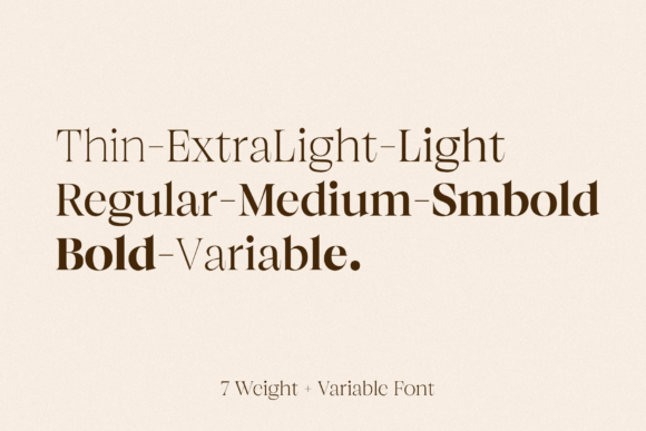 Browne De Calvin Font - Preview 3