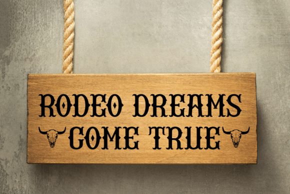 Buffalo Western Font - Preview 3
