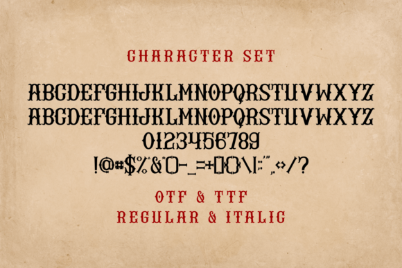 Buffalo Western Font - Preview 5