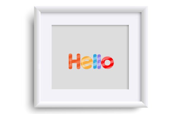 Candy Stick Rainbow Font - Preview 4