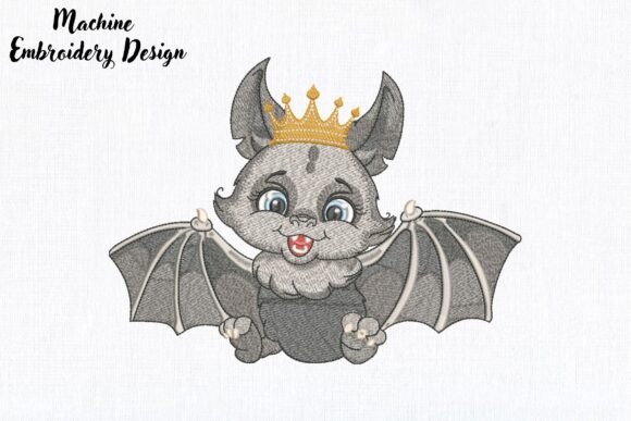 Cute Baby Bat King