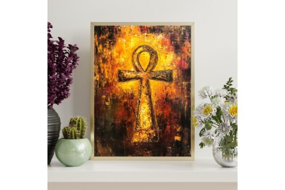 Egyptian Ankh Symbol Printable Art
