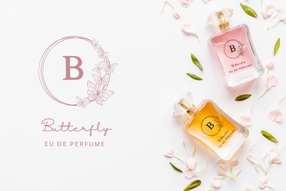 Emilia Butterfly Monogram Font - Preview 2