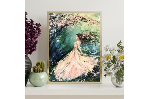 Ethereal Persephone Printable Wall Art