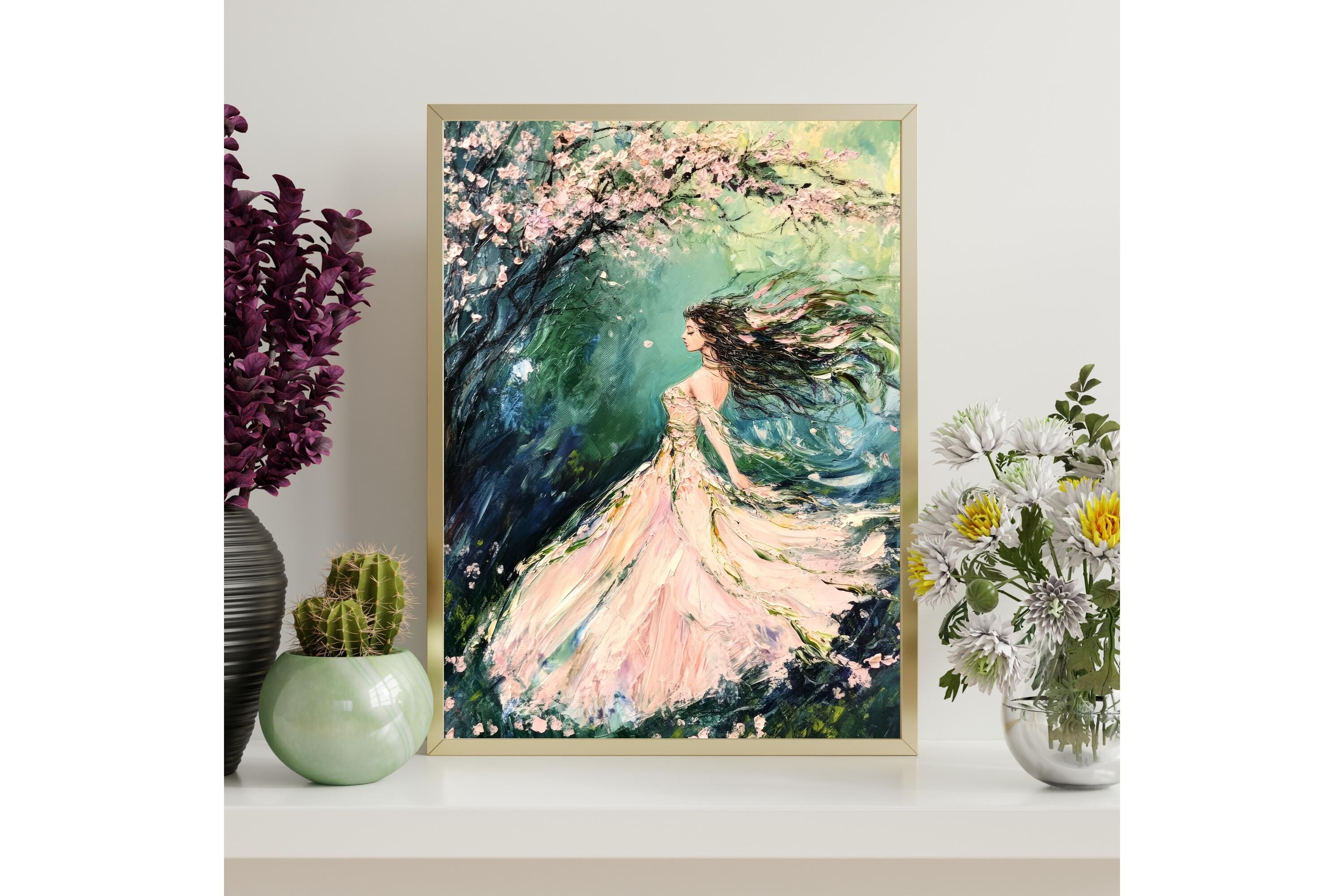 Ethereal Persephone Printable Wall Art