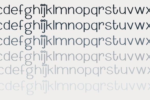 Fudright Font PNG with transparent background - Preview 5