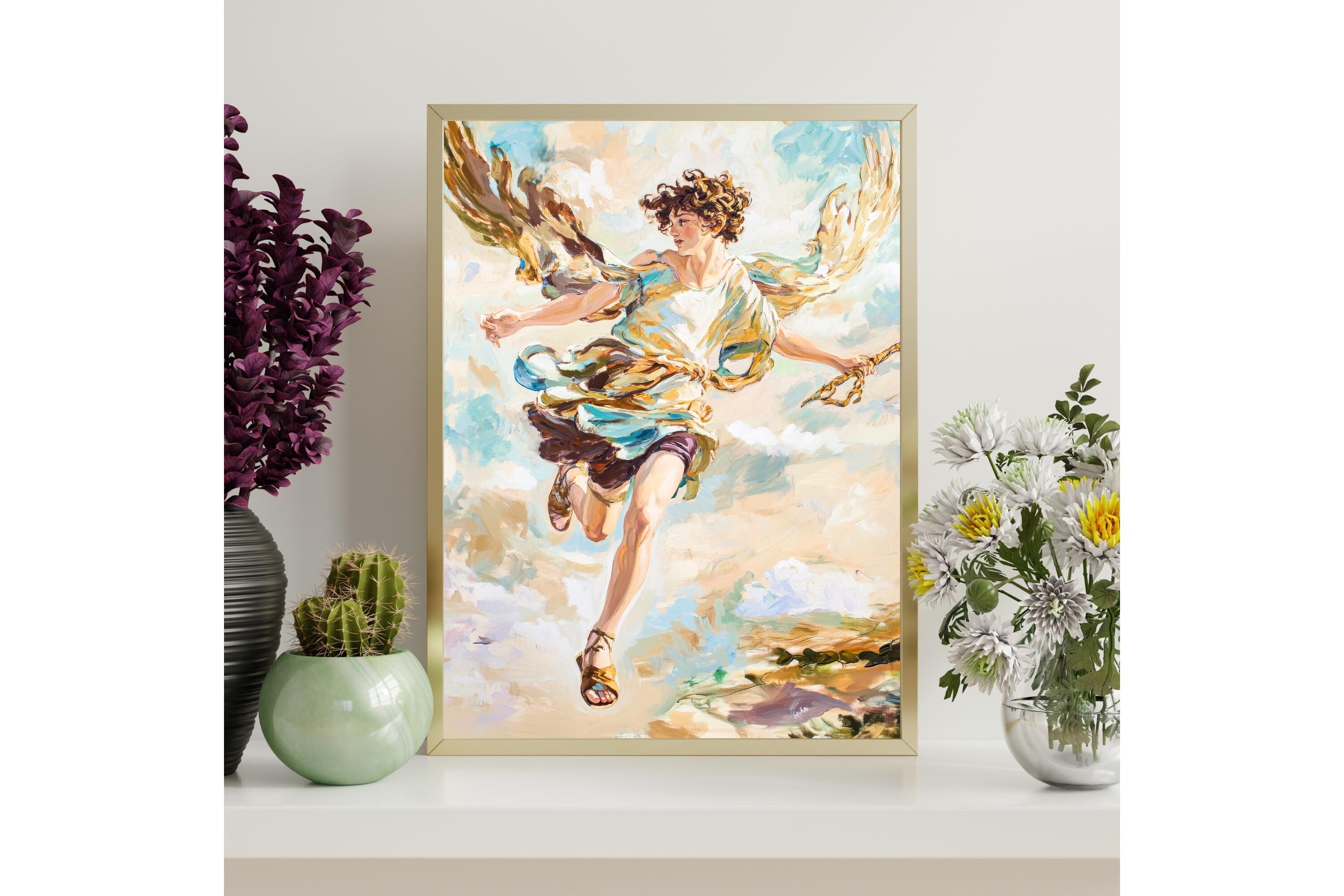 Greek God Hermes Printable Wall Art