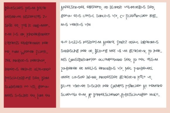 Homeless Font - Preview 1