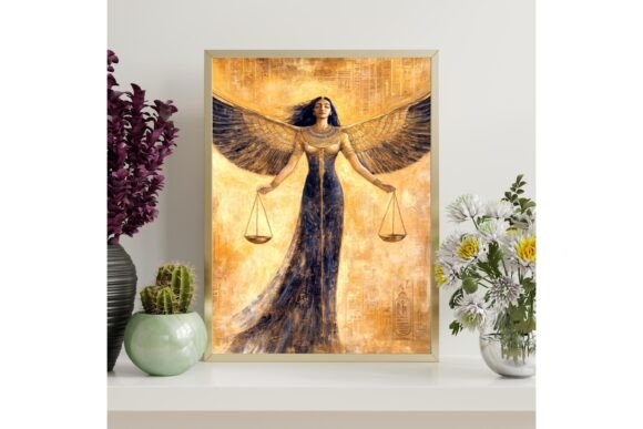 Maat Goddess Truth Printable Wall Art