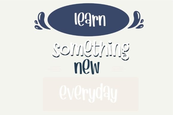 Megavitamin Font PNG with transparent background - Preview 1