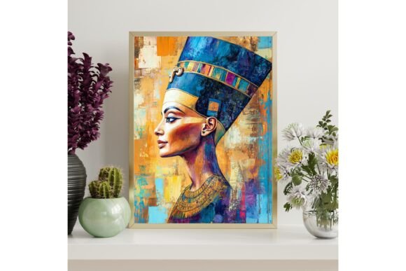 Nefertiti Queen Printable Wall Art