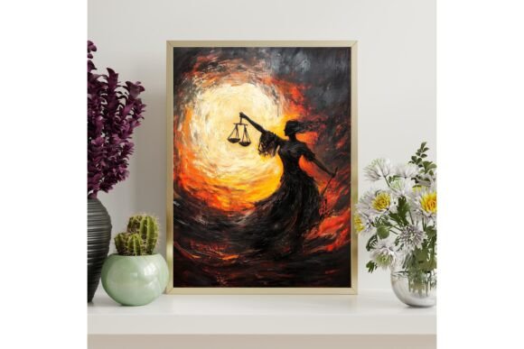 Nemesis Goddess Printable Wall Art